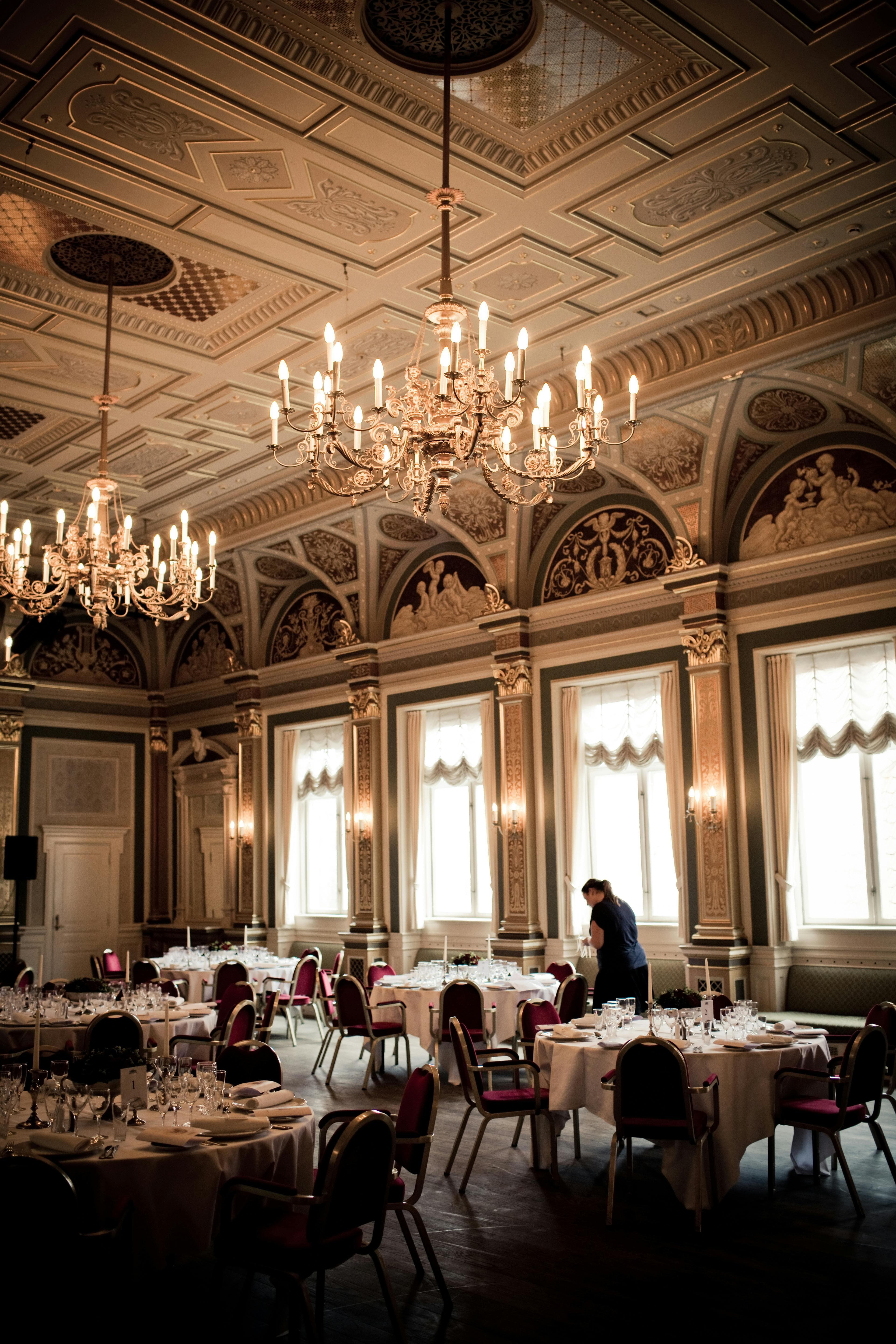 A premium venue set and ready before guests arrive.