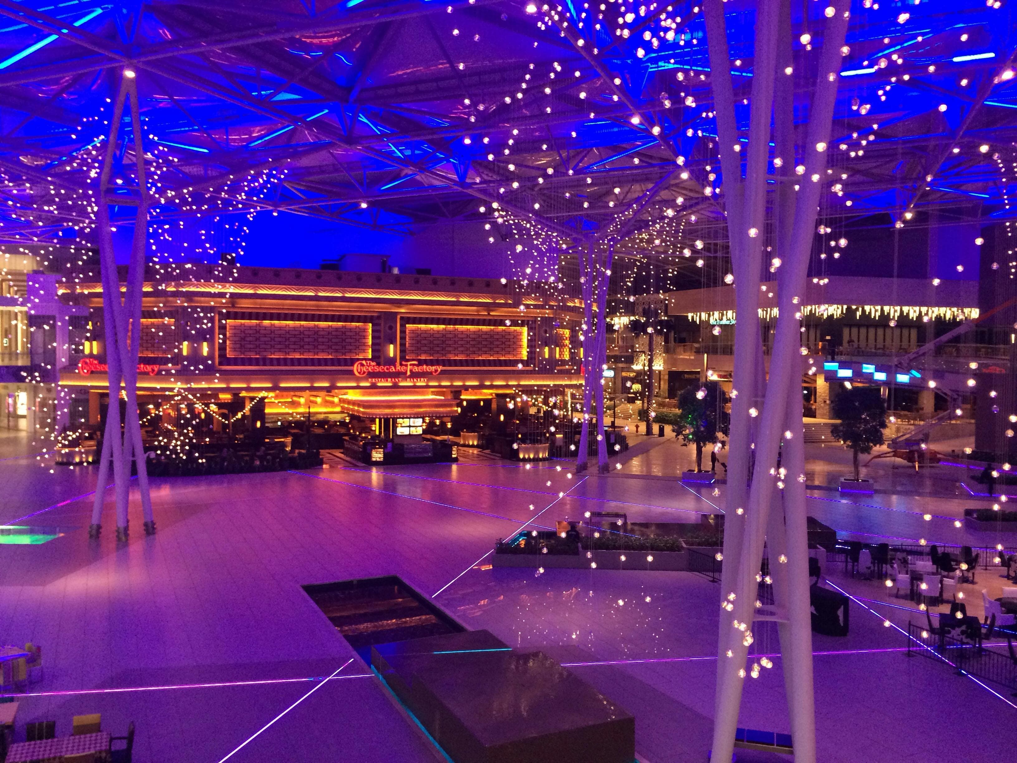 A professional venue interior.